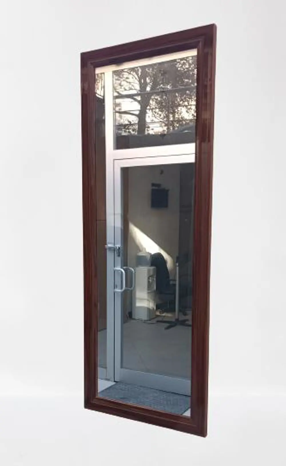 Boy 90021 Ayna MDF lam Çerçeve 1 Sınıf Ayna Parlak Ceviz Boya Kut