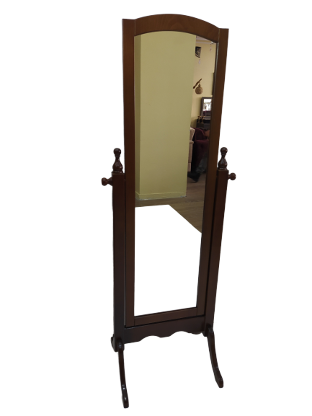 Boy Ayna 14002 Ahşap Parlak CEVİZ Lake Boya Natüre Klasik Mobilya