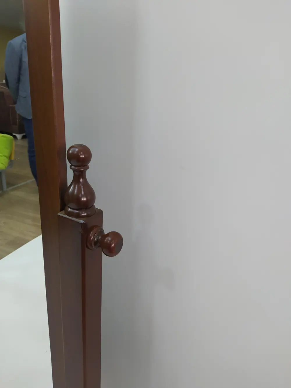 Boy Ayna 14002 Ahşap Parlak CEVİZ Lake Boya Natüre Klasik Mobilya