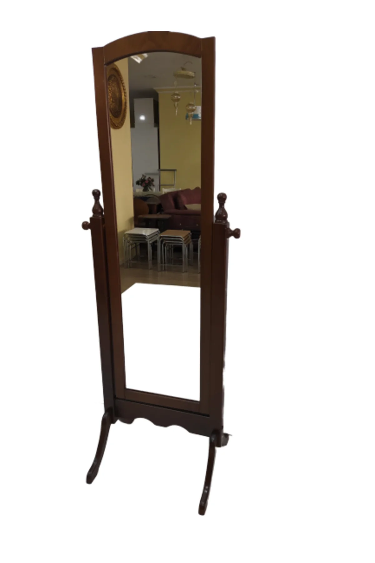 Boy Ayna 14002 Ahşap Parlak CEVİZ Lake Boya Natüre Klasik Mobilya MDF El Yapı Boy Ayna 14002 Ahşap Parlak CEVİZ Lake Boya Natüre Klasik Mobilya MDF El Yapı