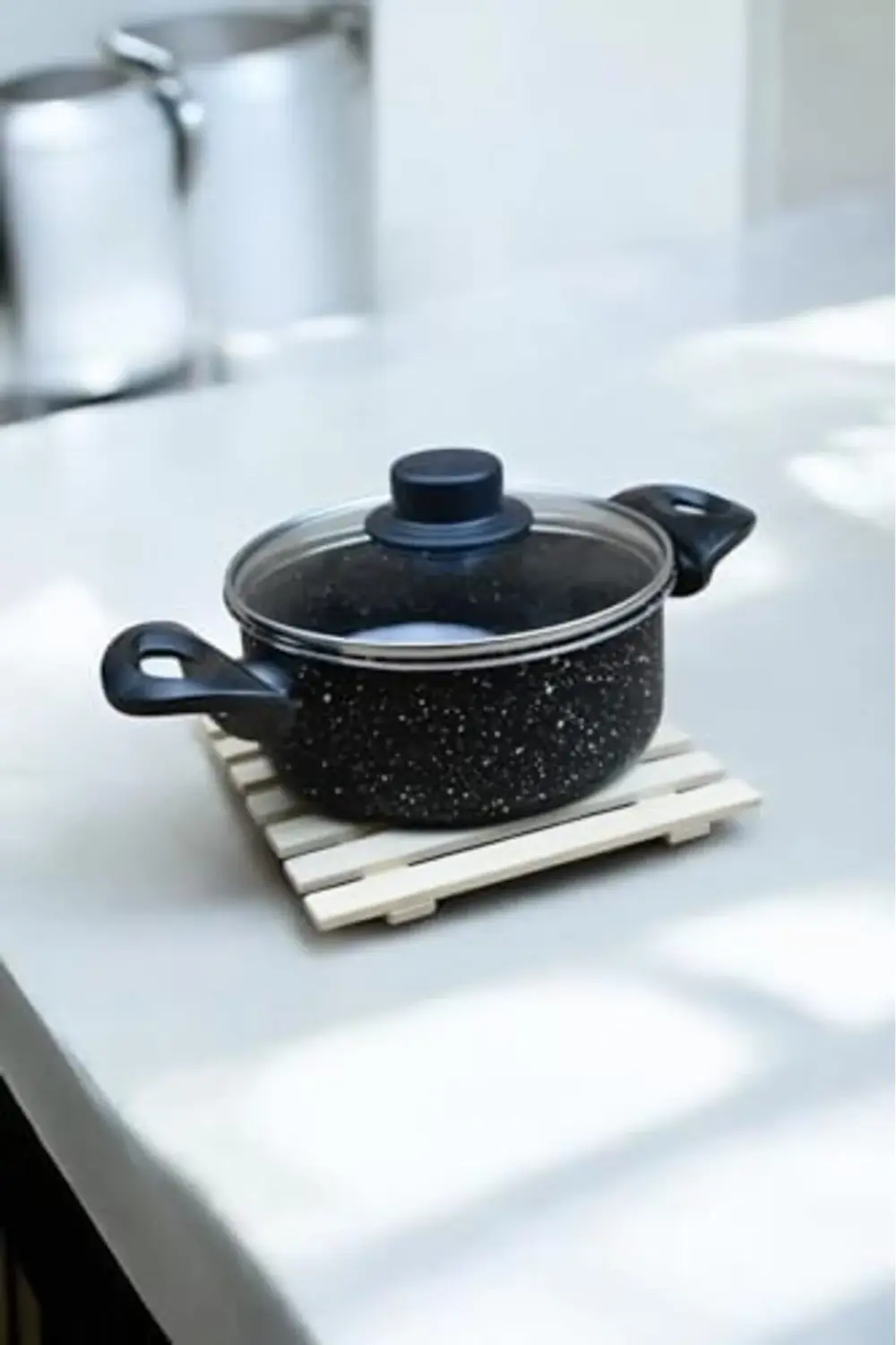 Boy Granit Tencere Takımı/Sos, Yemek Isıtma Tencere Seti