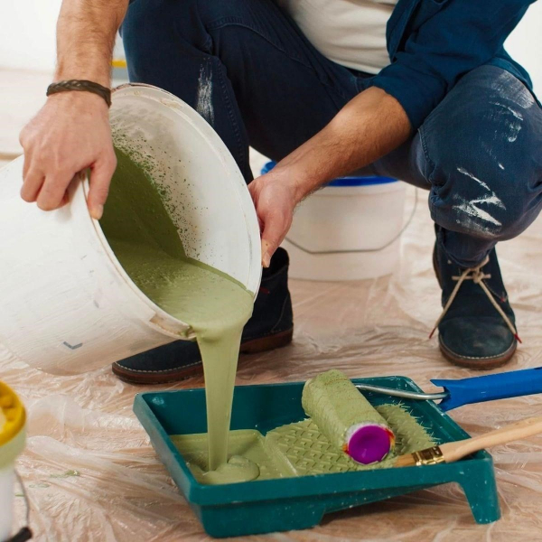 Yapışkanlı Eşya Koruma Örtüsü 180 cm x 15 mt Boya Badana İşleri İ