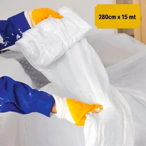 Boya Badana Eşya Koruma Yapışkanlı Örtü 280 cm x 15 mt