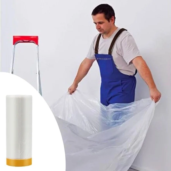 Boya Badana Eşya Koruma Yapışkanlı Örtü 280 cm x 15 mt