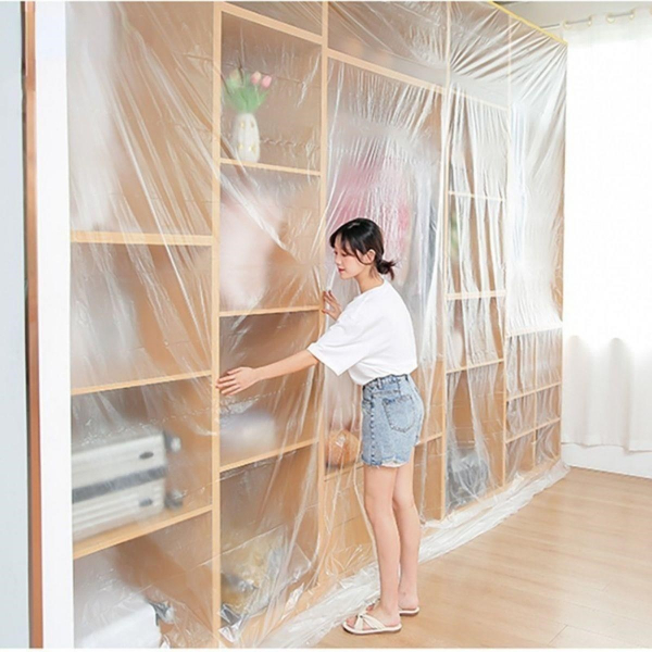 Yapışkanlı Boya Badana Koruma Örtüsü 280 cm x 15 m