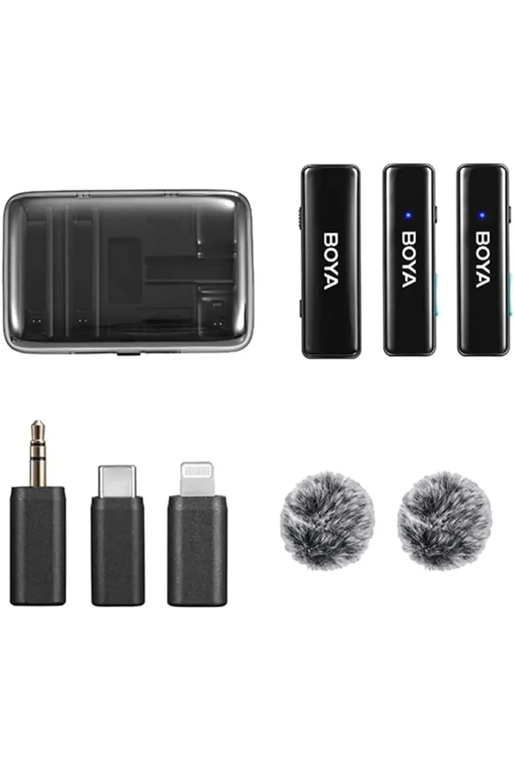 Boya BoyaLink Android Uyumlu Çift Kanal Kablosuz Mikrofon