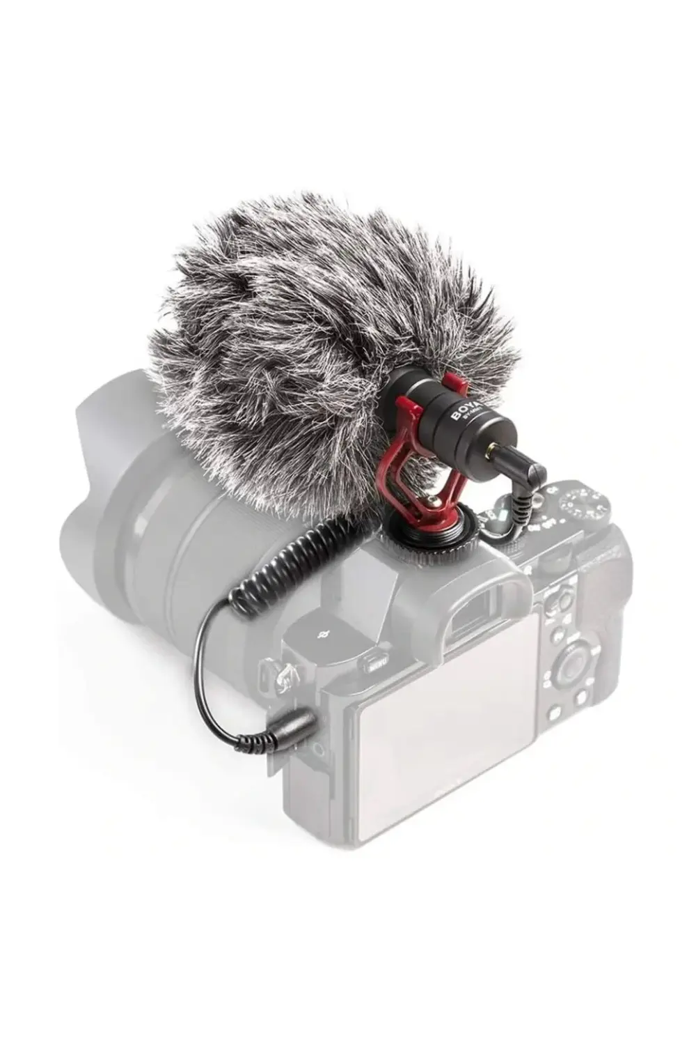 BOYA BY-MM1 PROFESYONEL SÜNGERLİ KARDİYOT KONDENSER MİKROFON (488