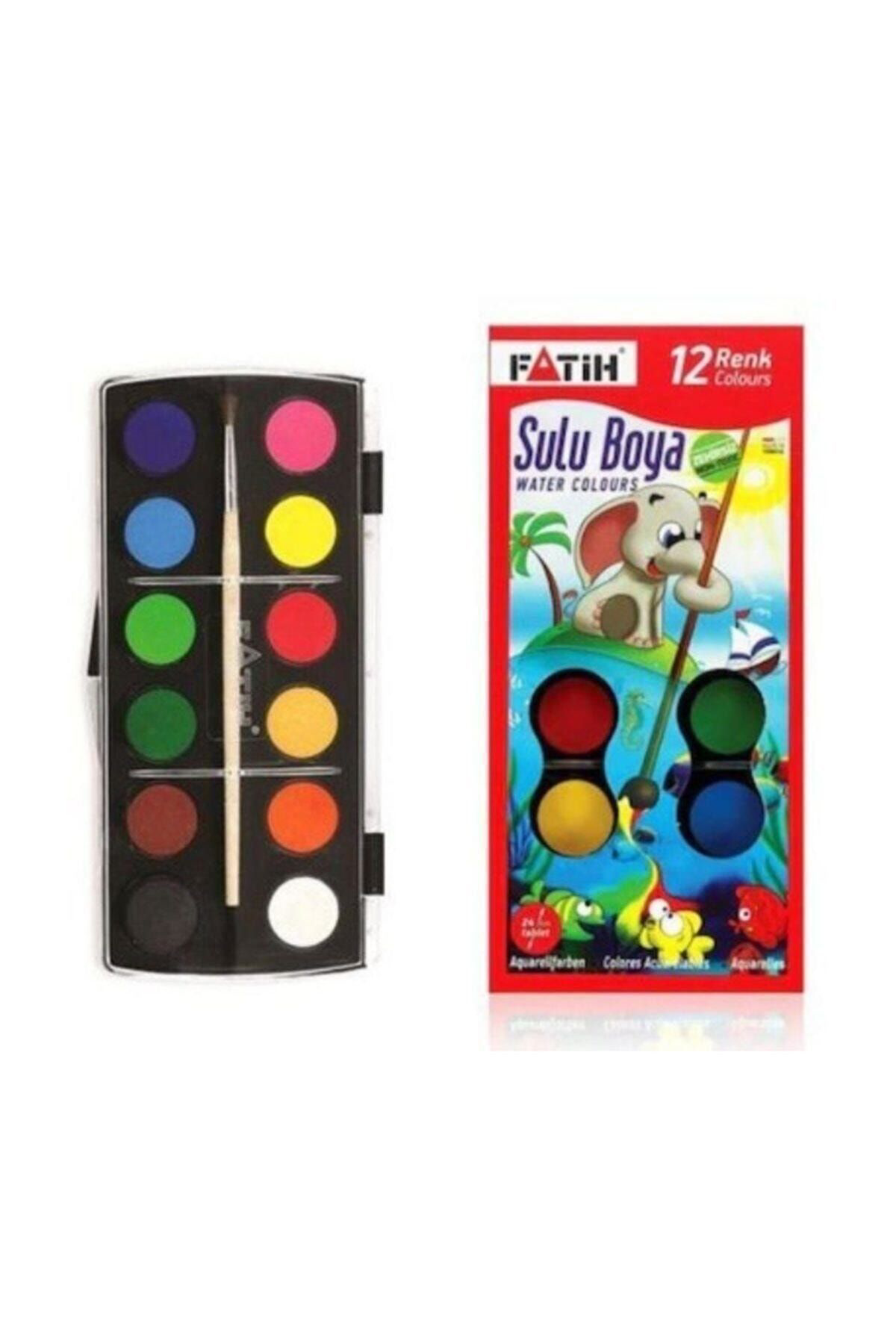 Boya Seti Sulu Boya Pastel Boya Kırtasiye Seti