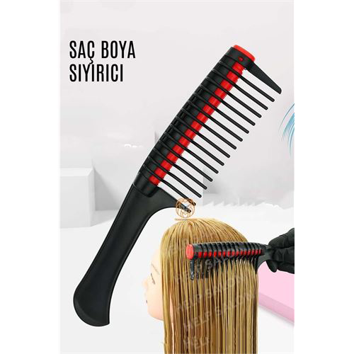 Boya Sıyırma Tarağı Profesyonel Kuaför Tarağı Boya Sıyırma Tarağı Profesyonel Kuaför Tarağı