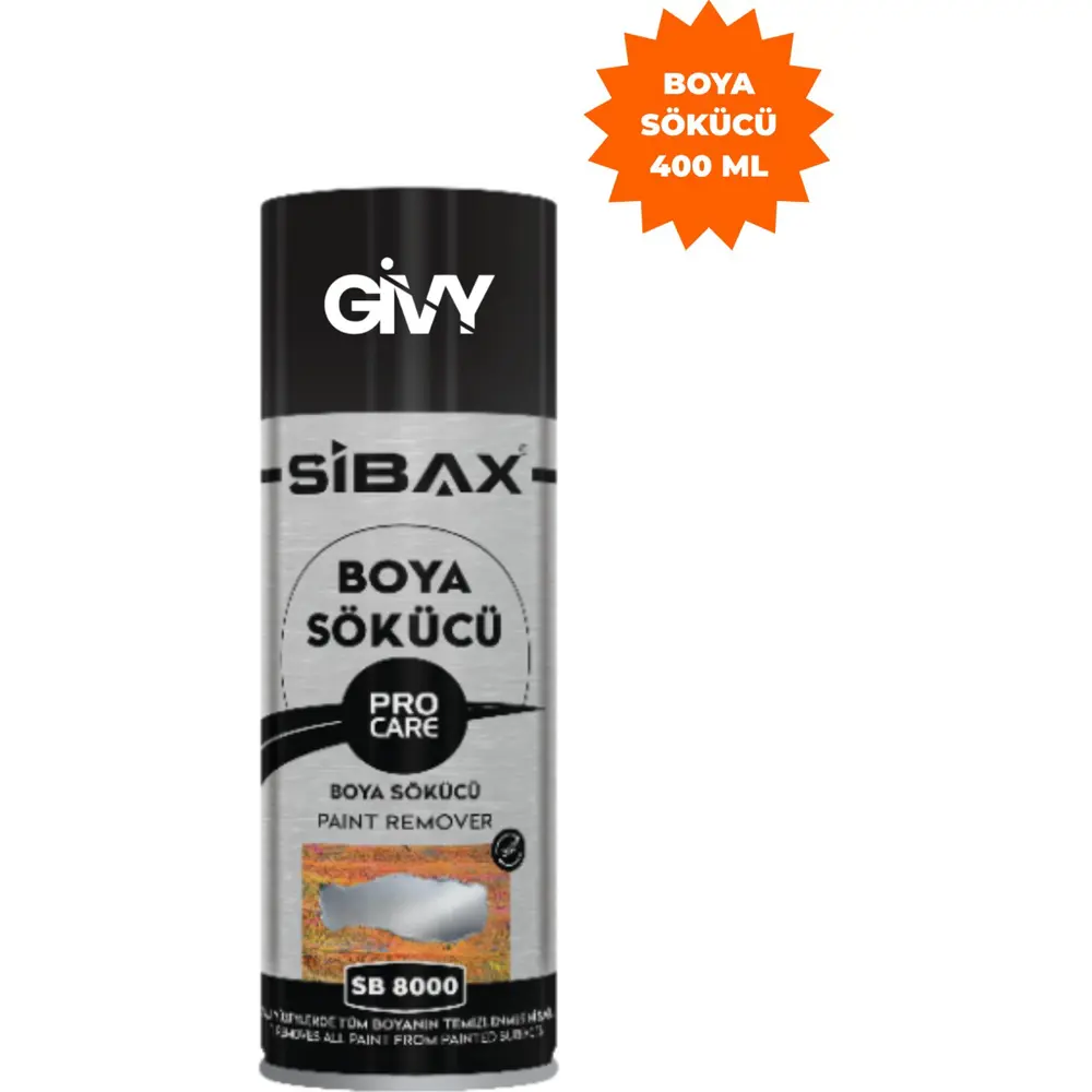 Boya Sökücü Sprey 400 ml | Solvent Bazlı, Vernik ve Yapıştırıcı T Boya Sökücü Sprey 400 ml | Solvent Bazlı, Vernik ve Yapıştırıcı T