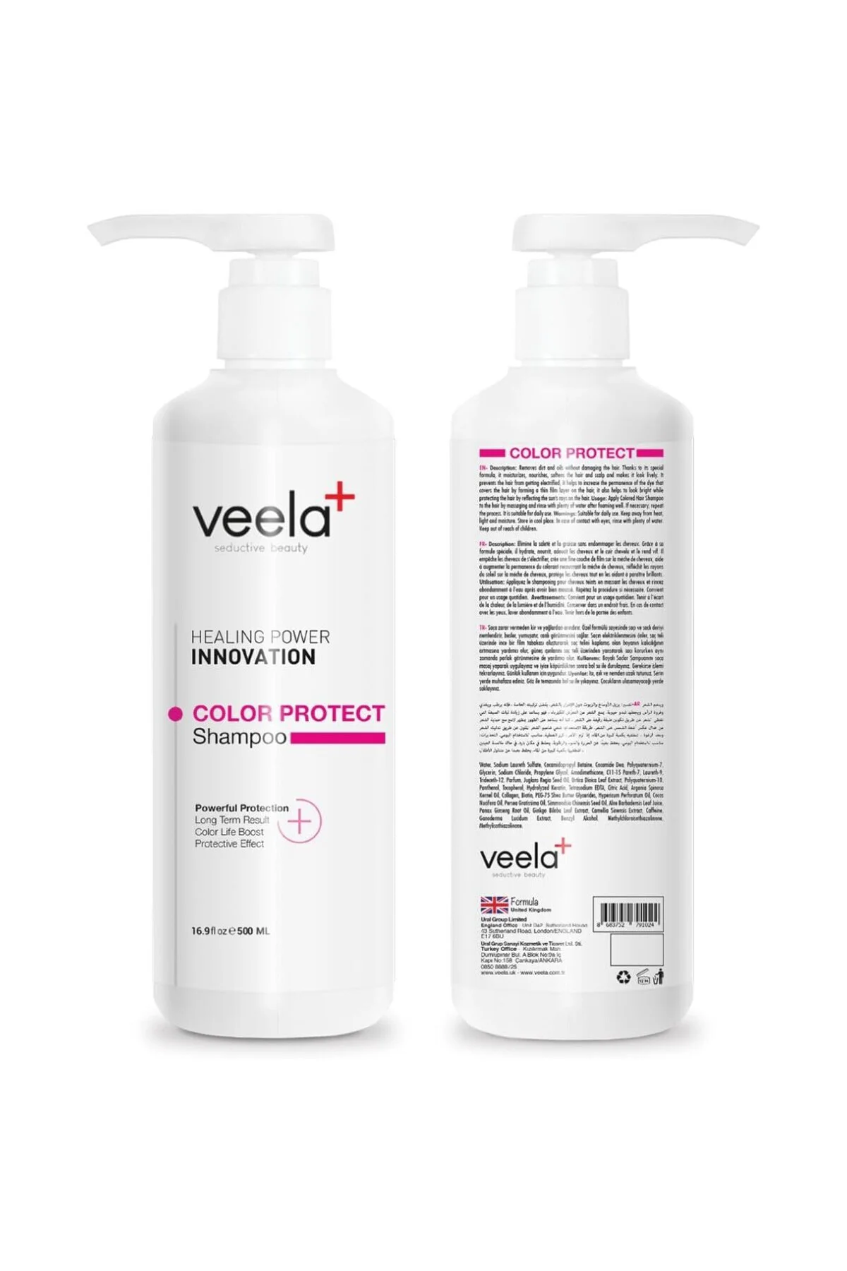 Boyalı Saçlar İçin Besleyici ve Koruyucu Bakım Şampuanı Color Protect Shampoo