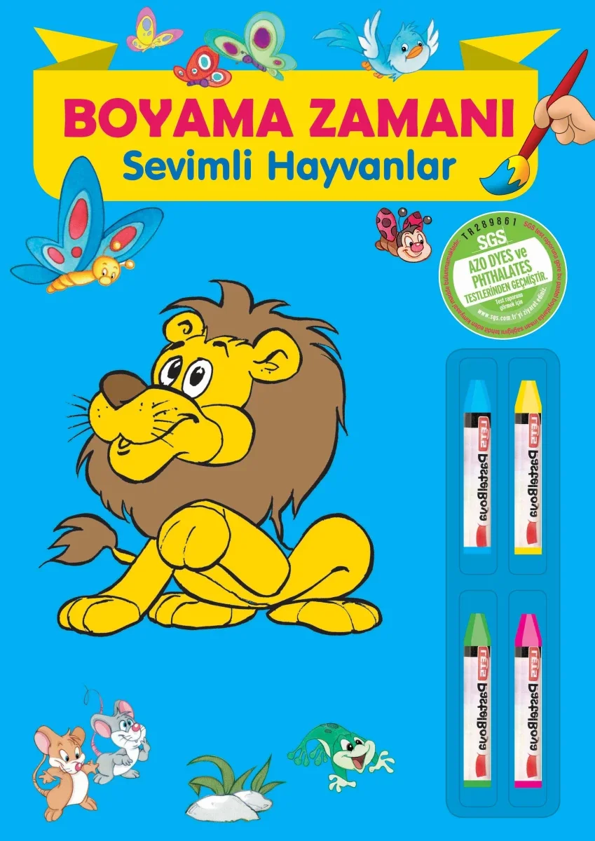 Boyama Zamanı: Sevimli Hayvanlar Boyama Zamanı: Sevimli Hayvanlar