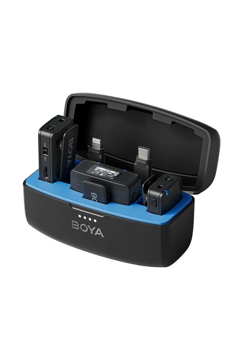 Boyamic All-in-One Kablosuz İkili Kayıt Yaka Mikrofonu