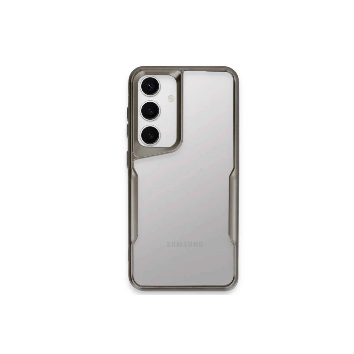 Boyi Serisi Galaxy A55 5G Titan Gri Kılıf – Kaymaz Tutuş, Hafif ve Modern Koruma