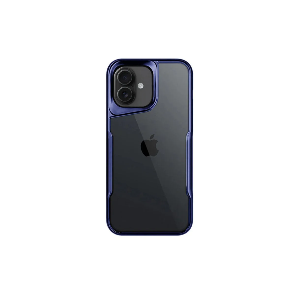 Boyi Serisi iPhone 16 Plus Silikon Kılıf - Mat Lacivert, Hafif ve Kaymaz Koruma