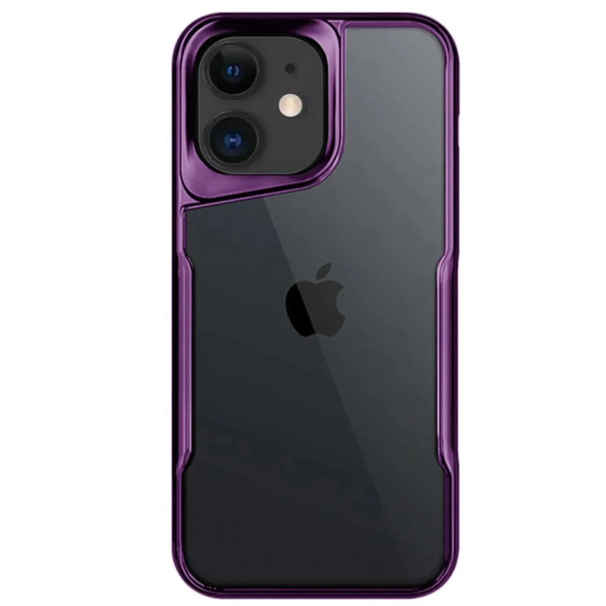 Boyi Serisi iPhone 11 Derin Mor Silikon Kılıf – Minimalist ve Güvenli Koruma