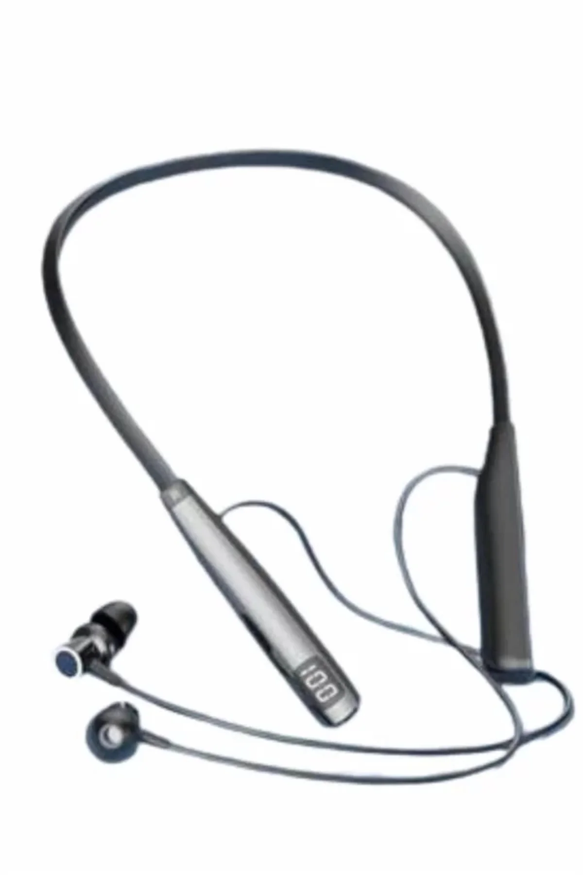 Boyun Askılı 100 Saat Kablosuz Kulaklık Göstergeli Bluetooth Kula