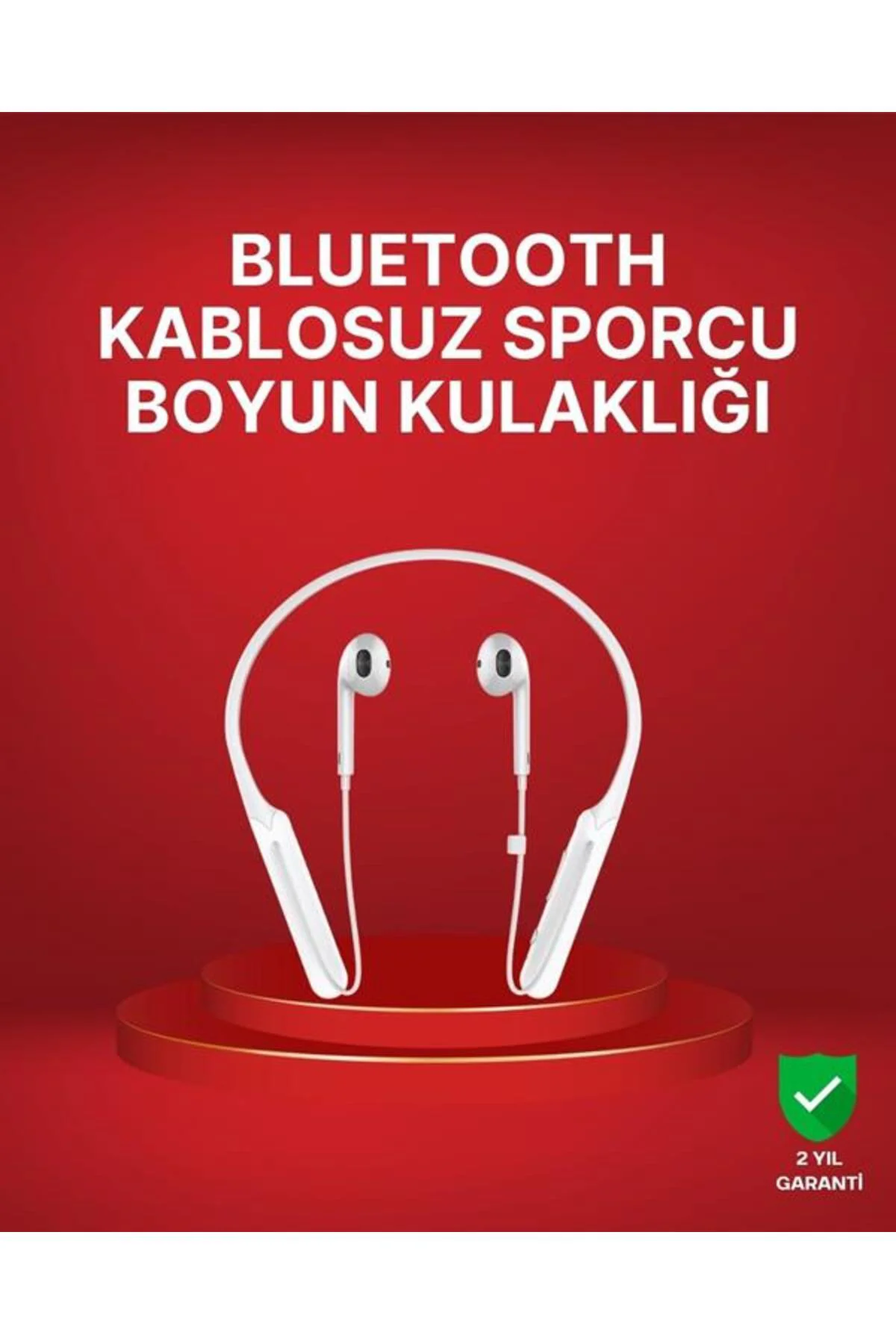 Boyun Askılı Kablosuz Kulaklık – Uzun Süreli Batarya Performansı