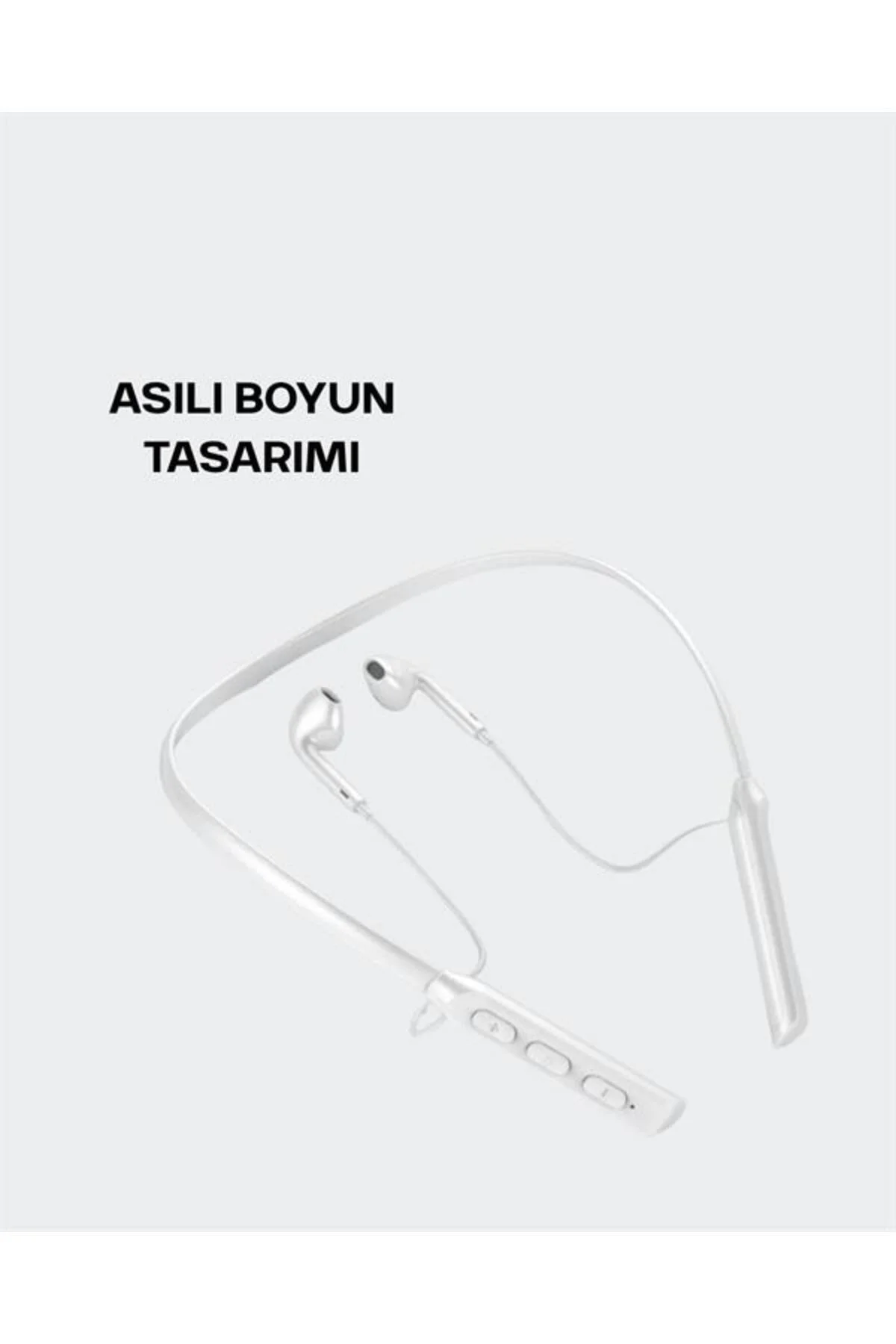 Boyun Askılı Kulaklık – 100 Saat Kullanım Süresi, Ergonomik Tasar