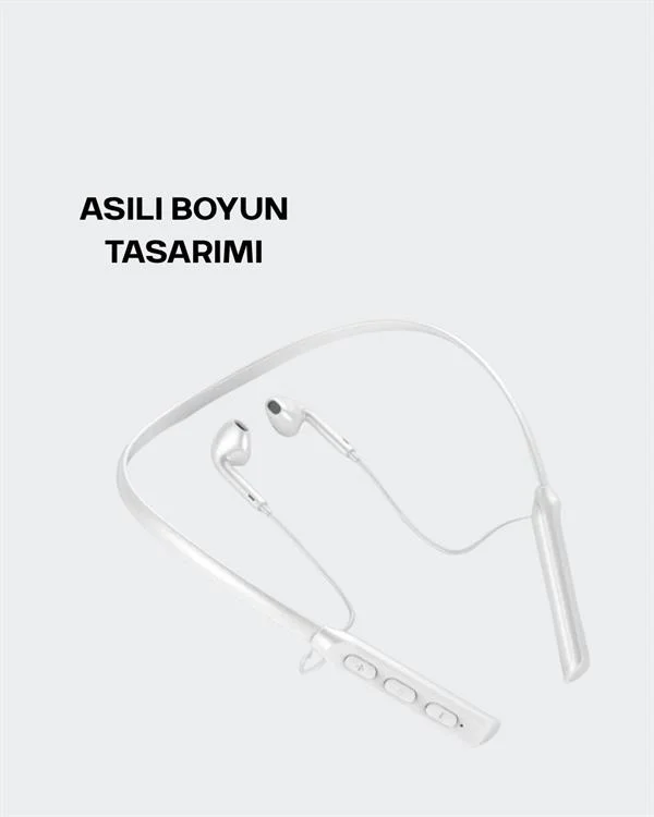 Boyun Askılı Kulaklık – 100 Saat Kullanım Süresi, Ergonomik Tasarım