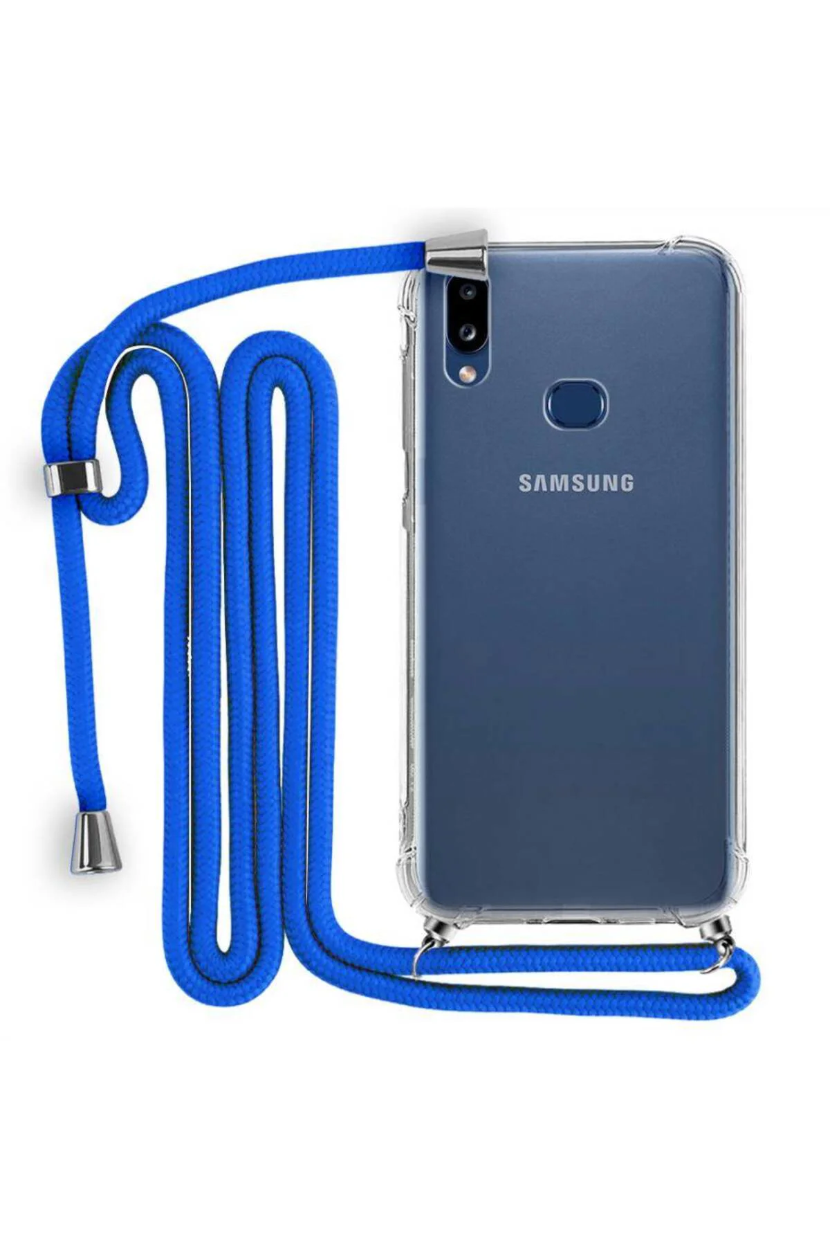 İp Askılı Tank Şeffaf Kılıf Samsung Galaxy A10S İp Askılı Tank Şeffaf Kılıf Samsung Galaxy A10S