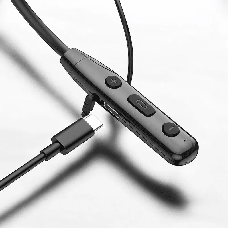 Boyun Bantlı Bluetooth Kulaklık ANC Özellikli - Aktif Gürültü Önleyici Kablosuz Kulak İçi