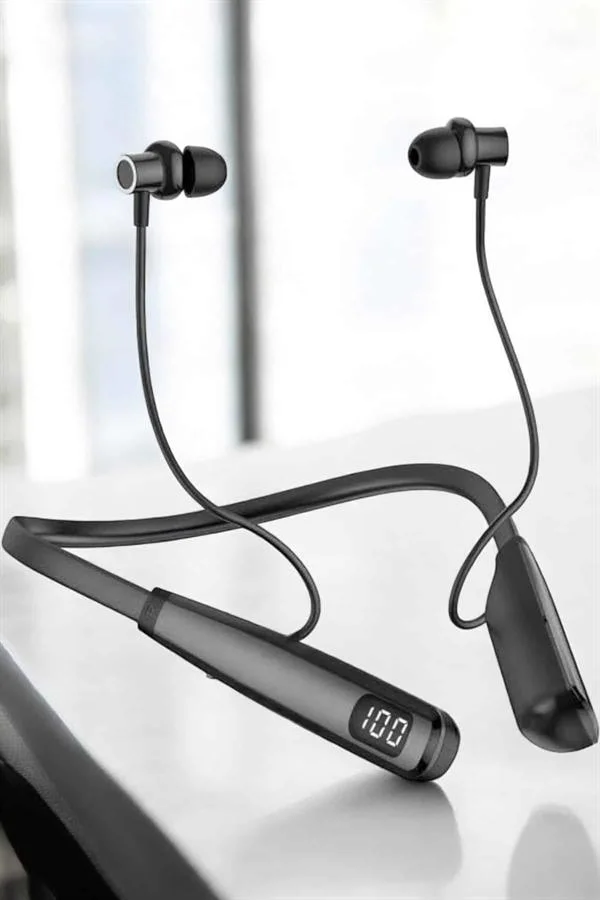 Boyun Bantlı Bluetooth Kulaklık Yüksek Ses Kaliteli 100 Saat Kulaklık Boyun Bantlı Bluetooth Kulaklık Yüksek Ses Kaliteli 100 Saat Kulaklık