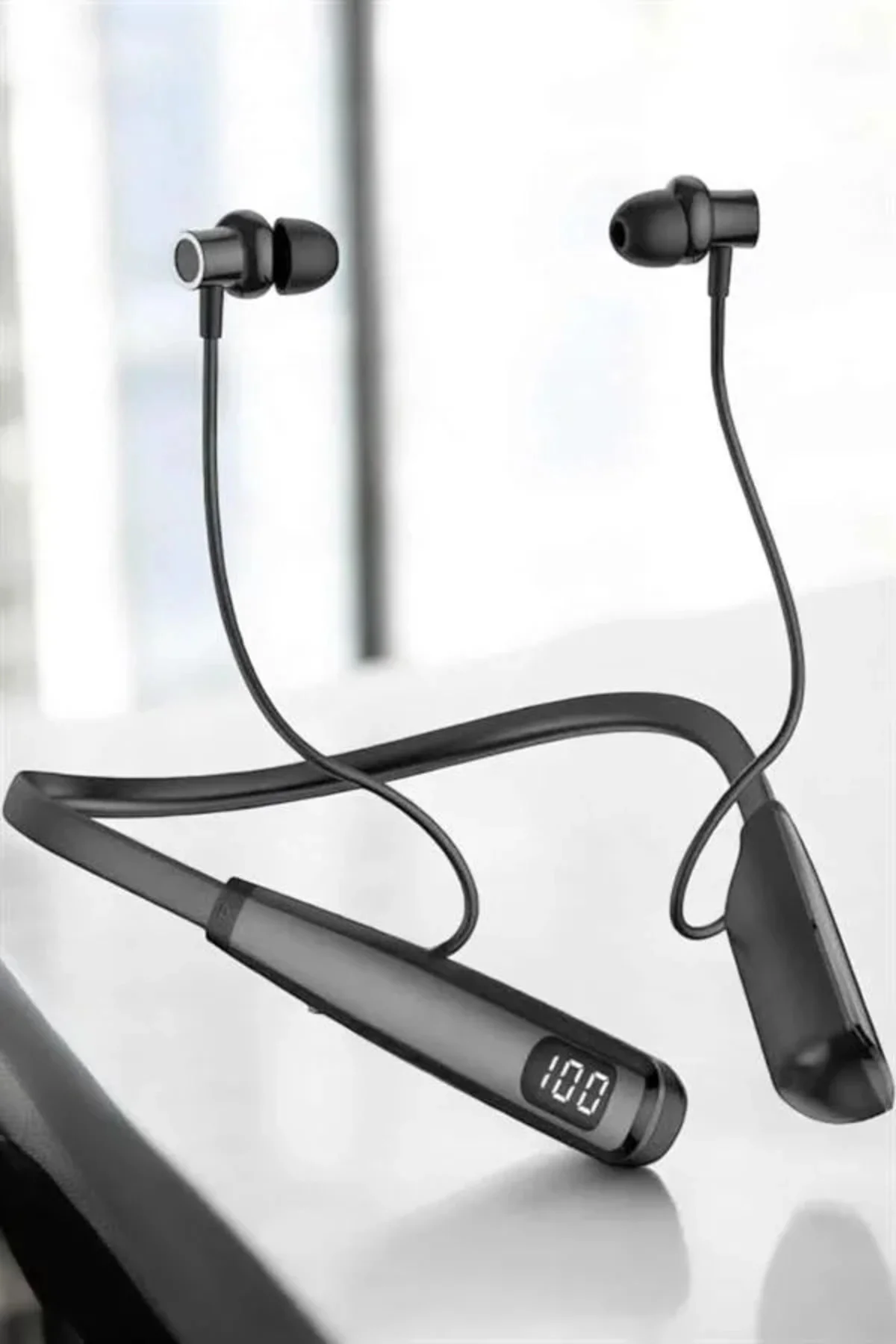 Boyun Bantlı Bluetooth Kulaklık Yüksek Ses Kaliteli 100 Saat Kulaklık Boyun Bantlı Bluetooth Kulaklık Yüksek Ses Kaliteli 100 Saat Kulaklık