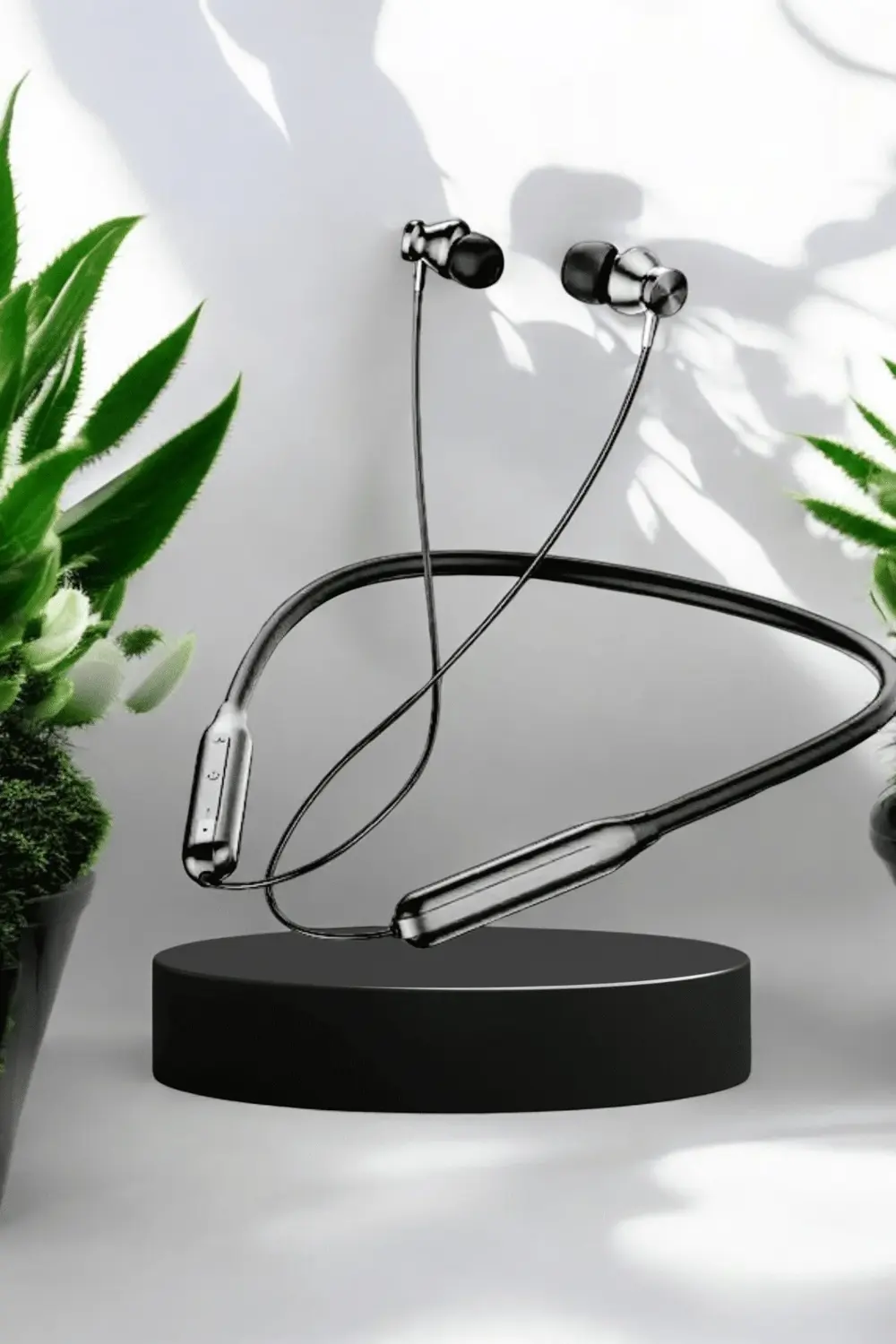 Boyun Bantlı Kablolu Kulaklık ANC Özelliği Uzun Şarj Süreli Sporc