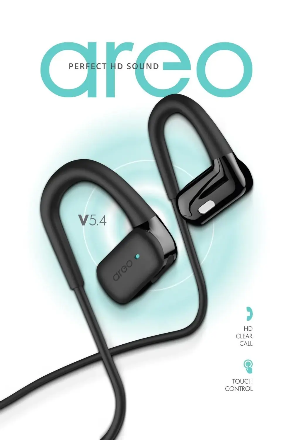 Boyun Bantlı Sporcu Kulaklığı – ENC Gürültü Engelleme & HD Ses Te