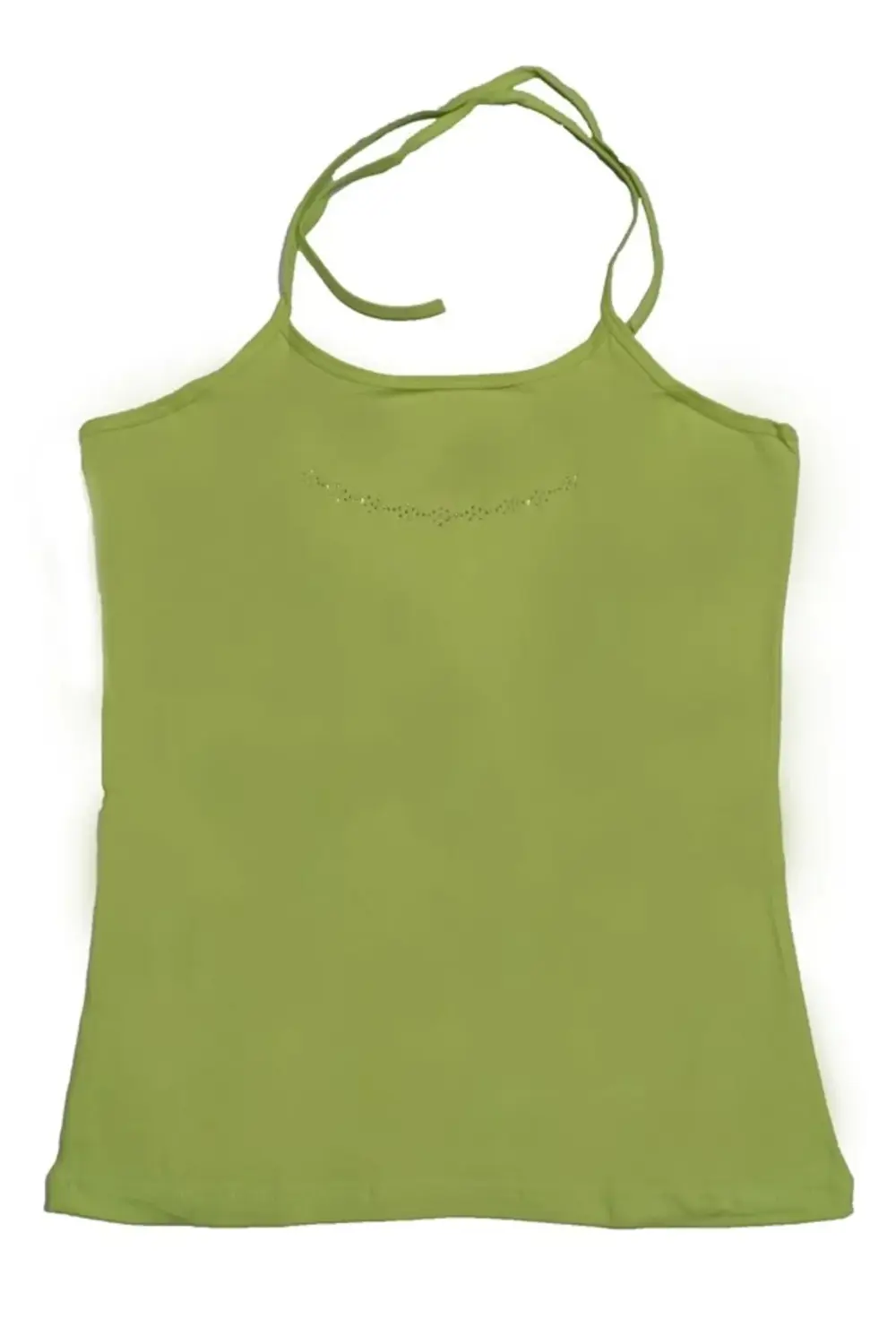 Pilelistore Boyundan Bağlamalı Taş İşlemeli Atlet