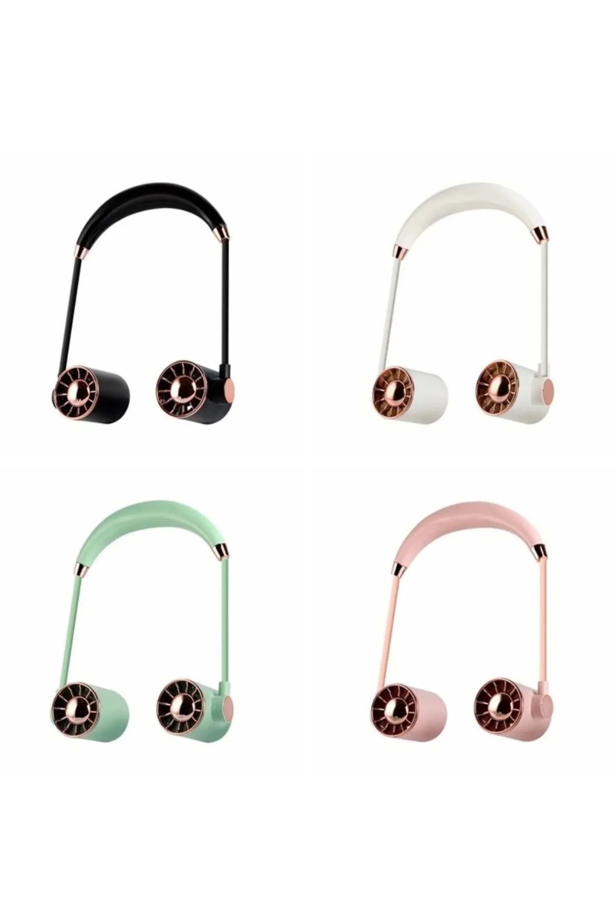 Boyunluk Fan Hava Soğutucu Vantilatör Boyuna Asmalı Şarjlı 3 Kade