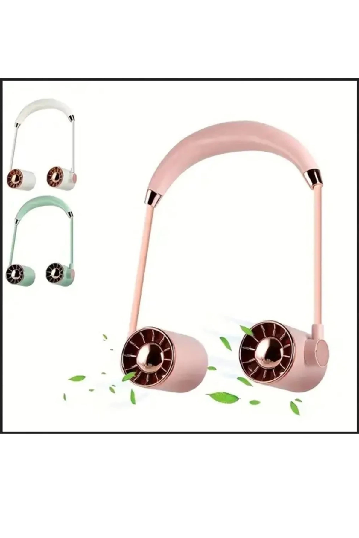 Boyunluk Fan Hava Soğutucu Vantilatör Boyuna Asmalı Şarjlı 3 Kade