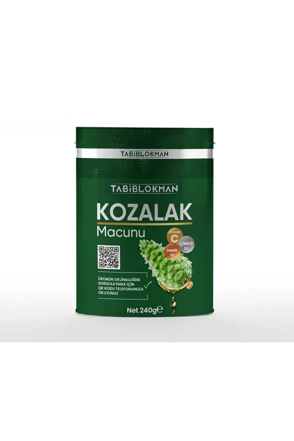 Bozkır Tahin Merkezi Kozalak Macunu 240gr