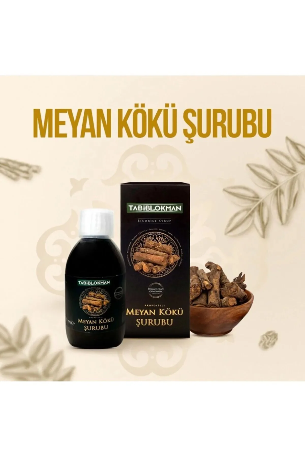 Bozkır Tahin Merkezi Meyan Kökü Şurubu 230ml - 3 Adet