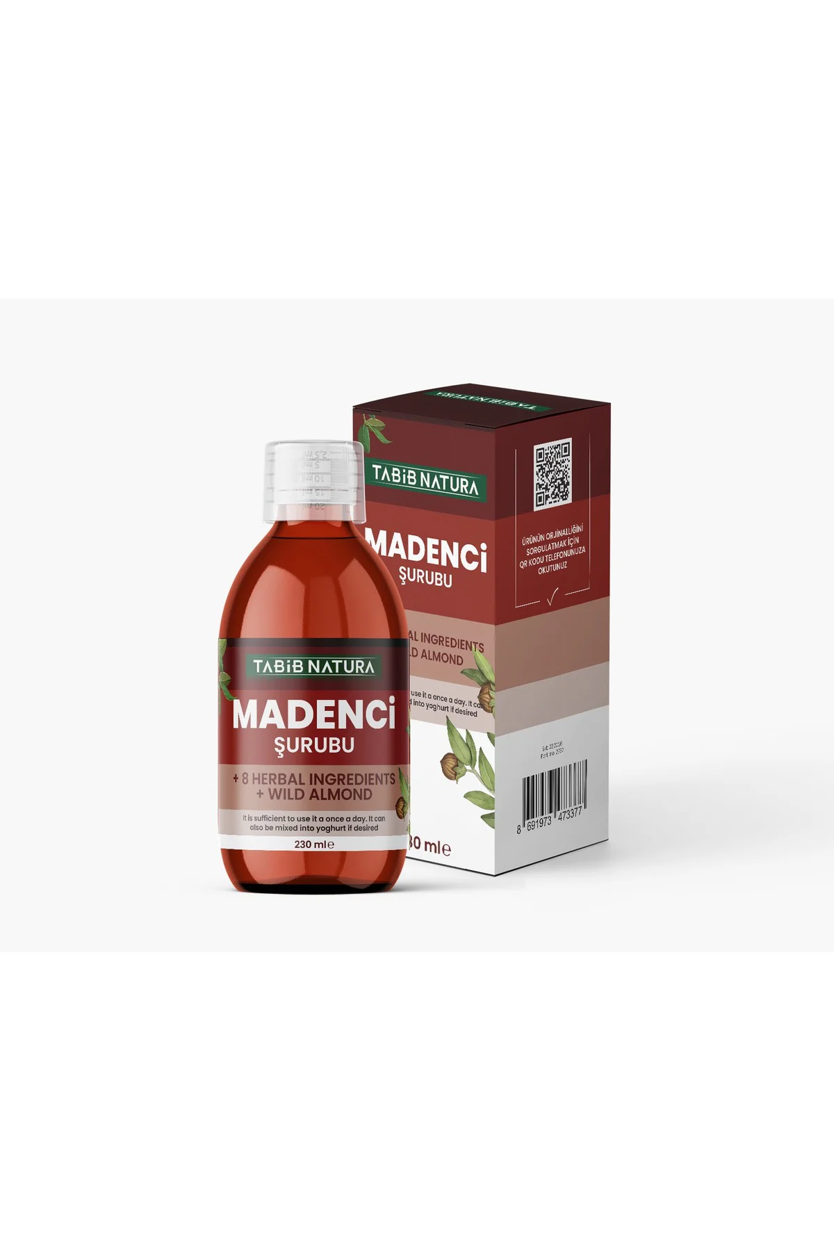 Bozkır Tahin Merkezi Tabib Natura Madenci Şurubu 230 ml Bitki Özl