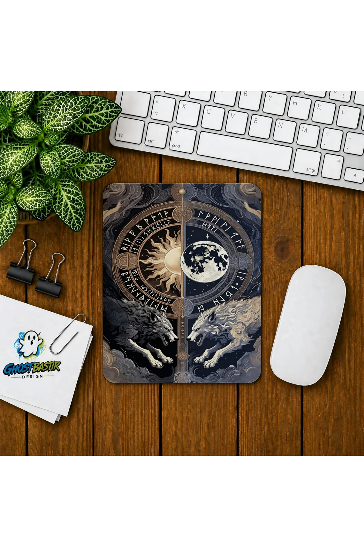 Bozkurt Baskılı Oyuncu Mousepad 038