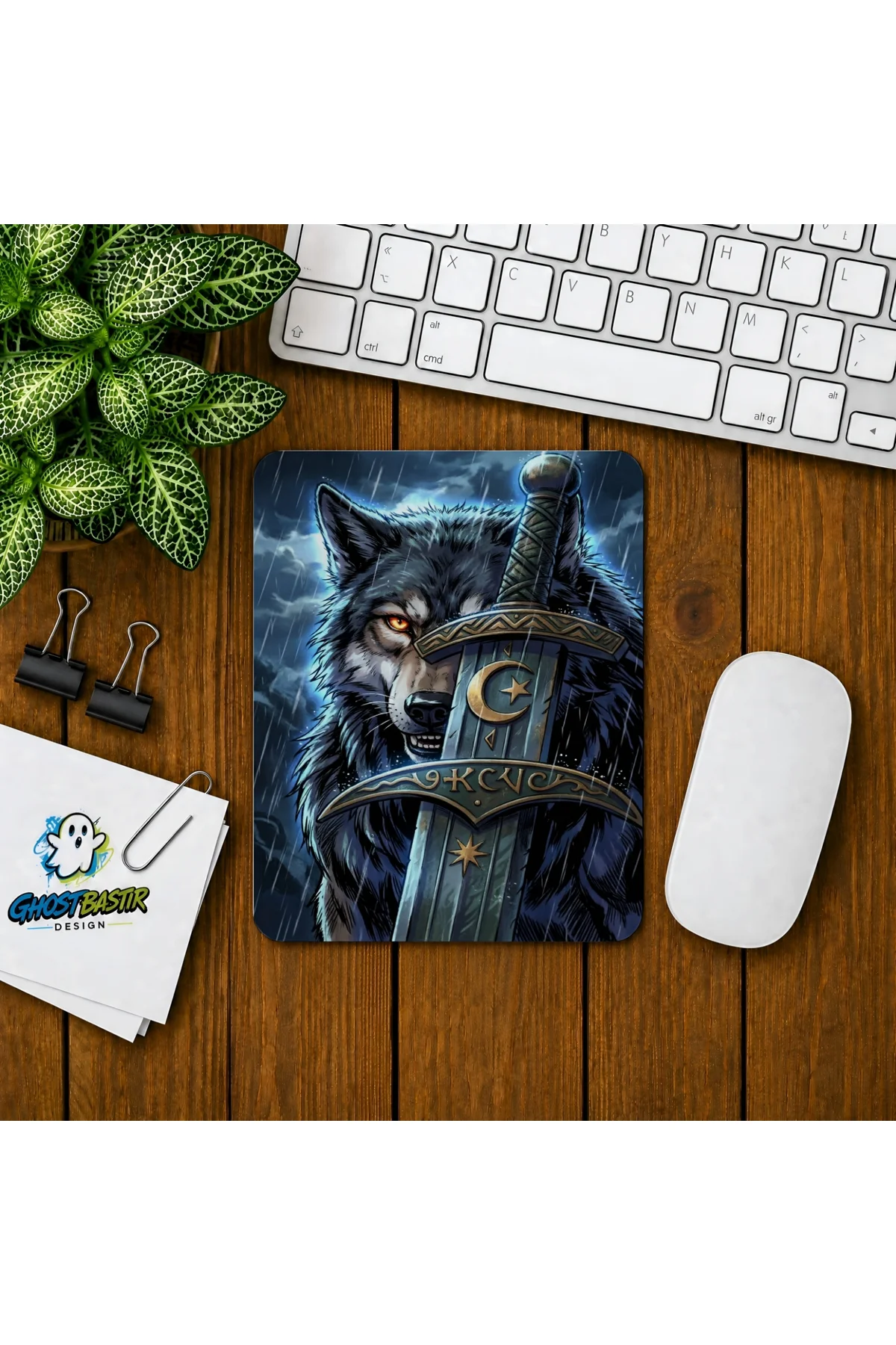 Bozkurt Baskılı Oyuncu Mousepad 039