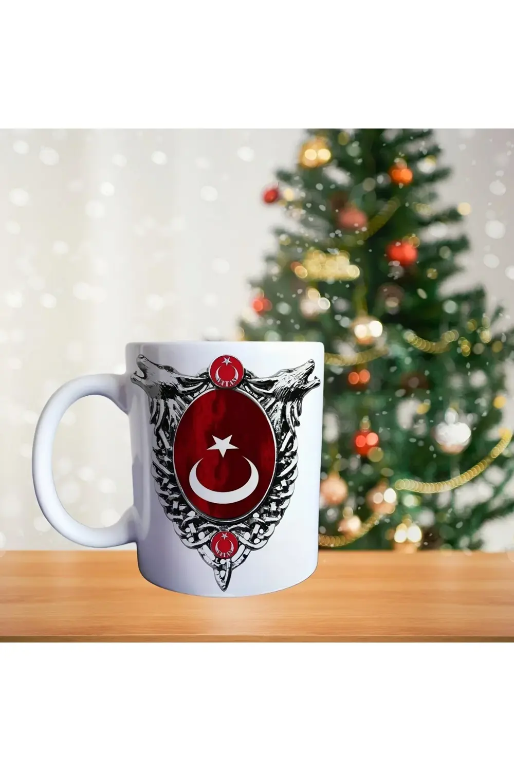 Bozkurt - Türkçülük porselen kupa Bozkurt - Türkçülük porselen kupa