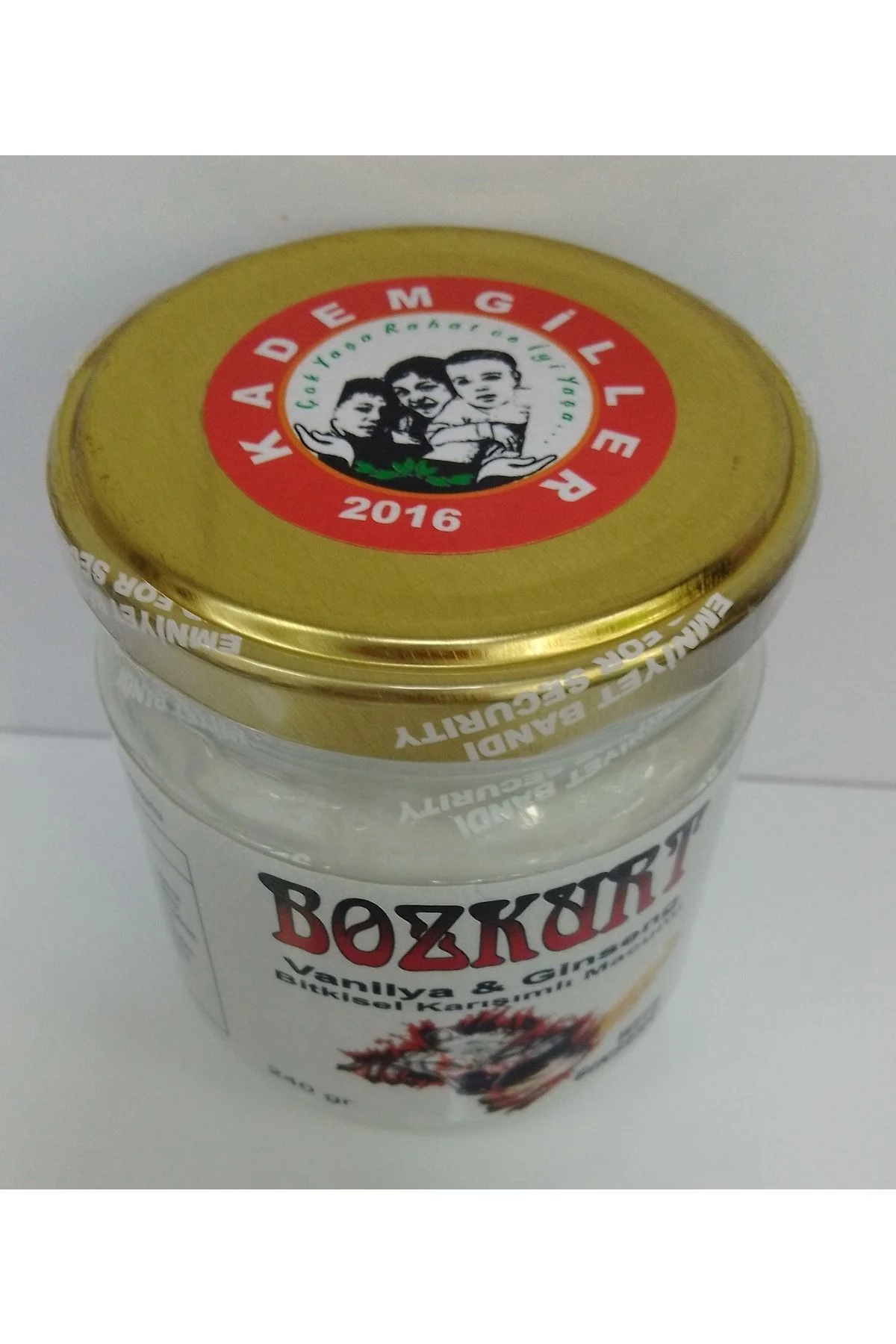 Bozkurt Vanilya&ginseng Bitkisel Karışımlı Macun 240gr