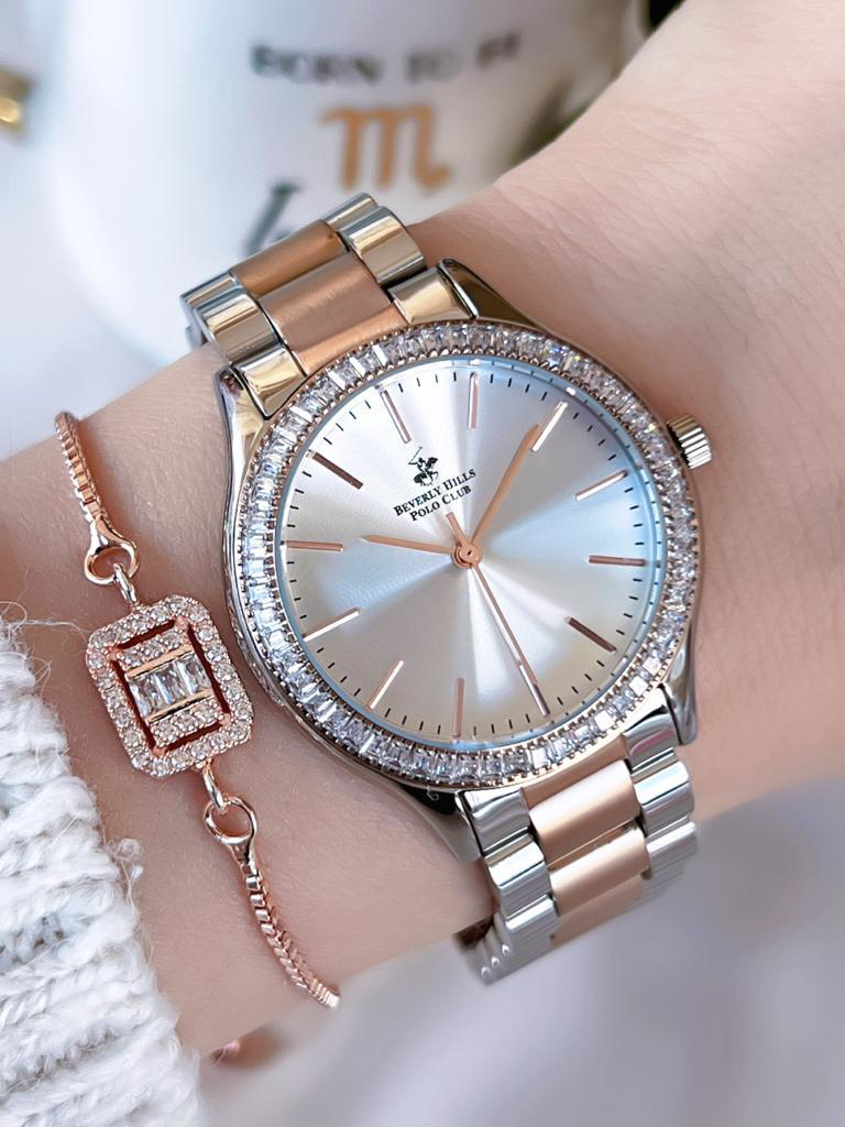 BP.RG3 Sedef Kadran Çelik Kasa&Kordon Kararma Renk Atma Yapmaz Zi