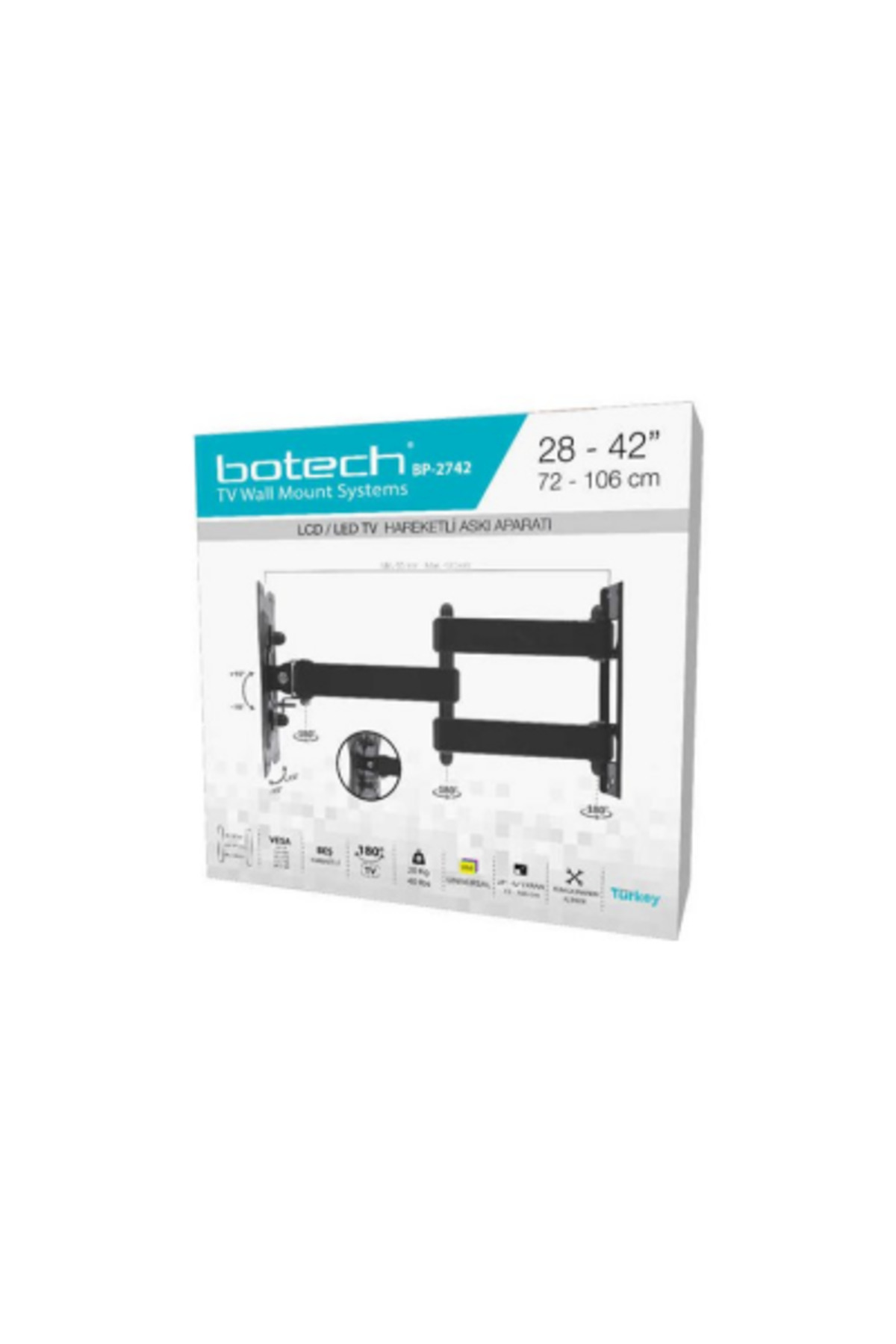 Ok Aksesuar Bpt-2742 Hareketli Tv Aski Aparat 72X106 Go50602633410