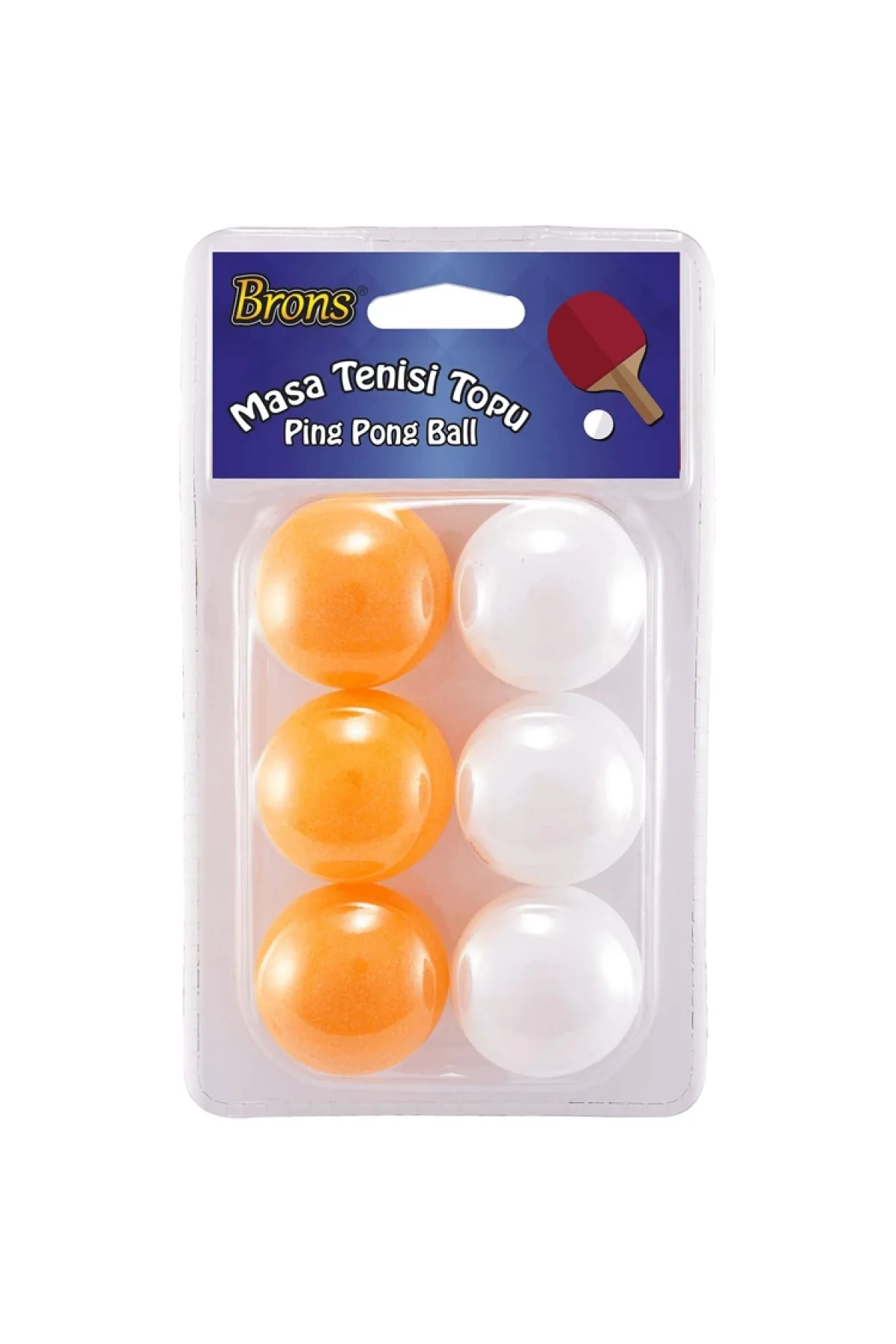 Br-150 Pinpon Topu 6'ı Set Br-150 Pinpon Topu 6'ı Set