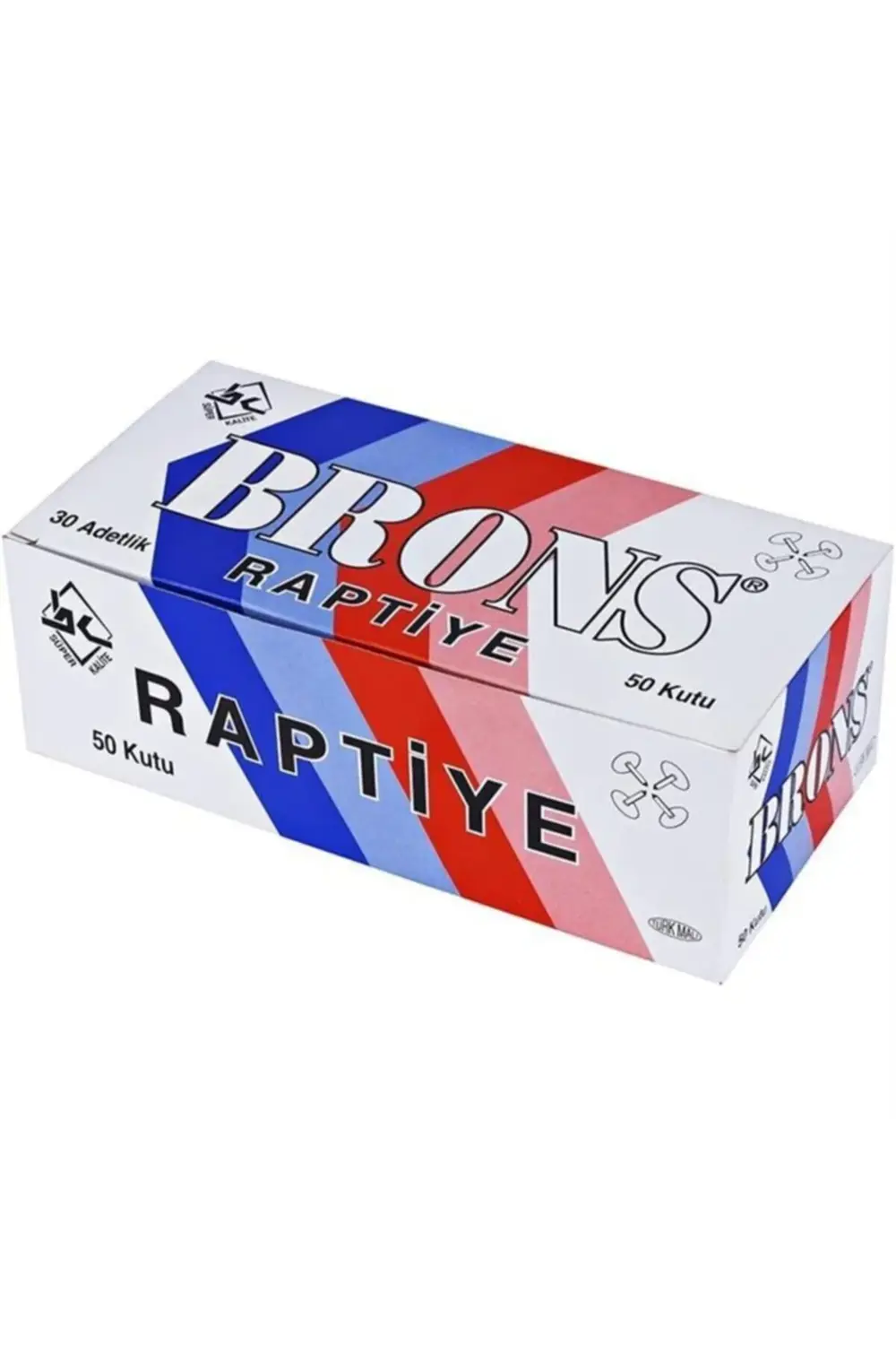 Br-151 Metal Raptiye 30 Raptiye (50 Kutu)