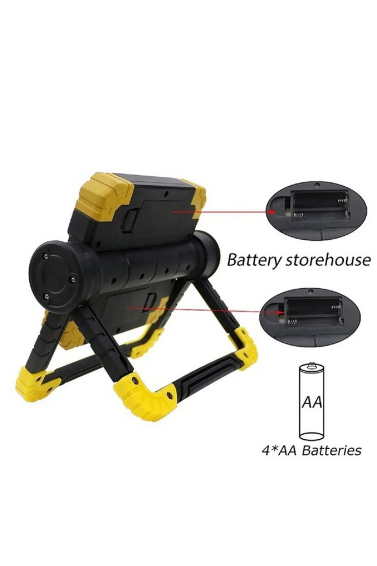 Br S100 30w Cob Led Usb Projektör El Feneri