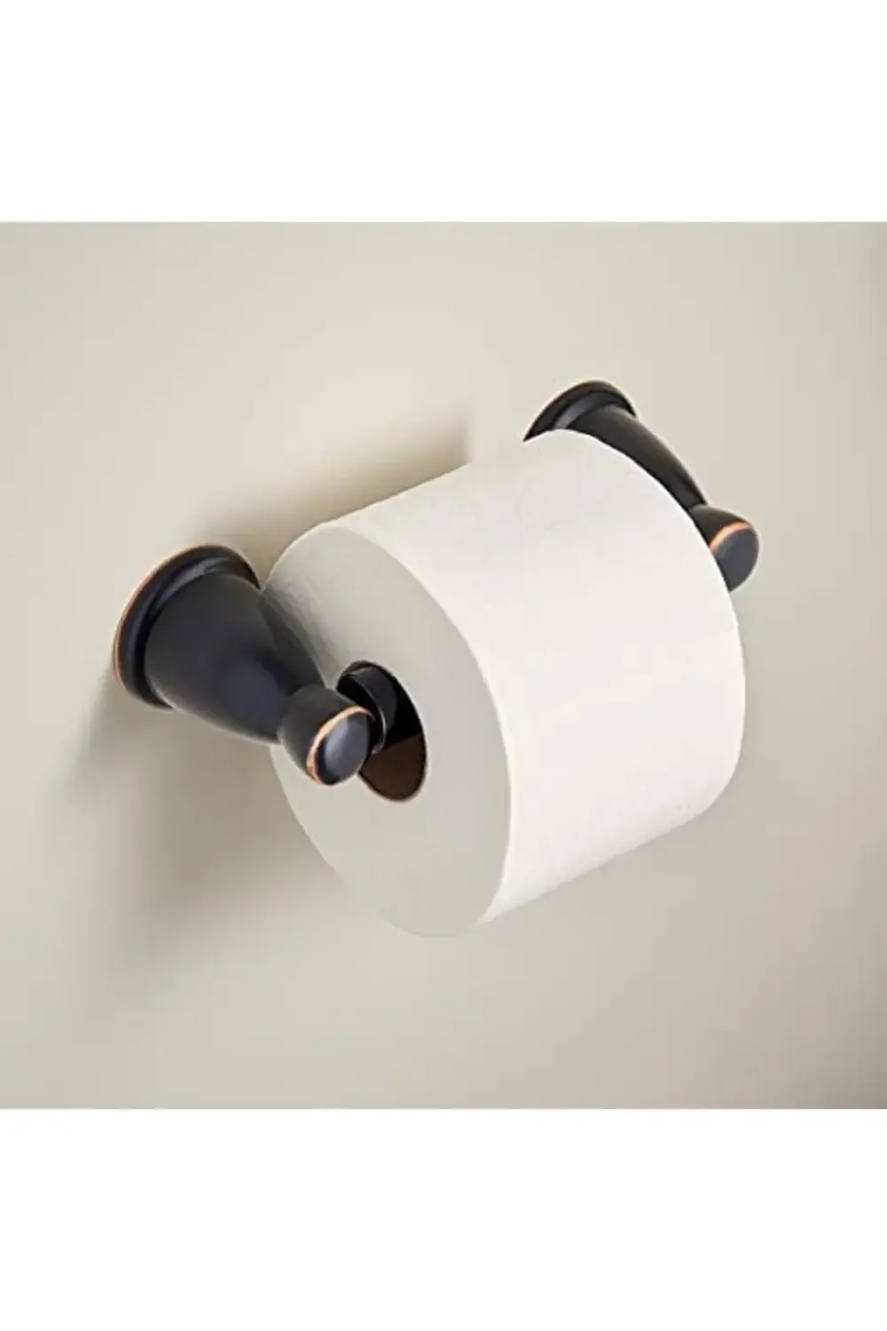 Brass Kinla Tuvalet Kağıdı Tutucu, 1 Adet Yağ ile Cilalanmış Bron