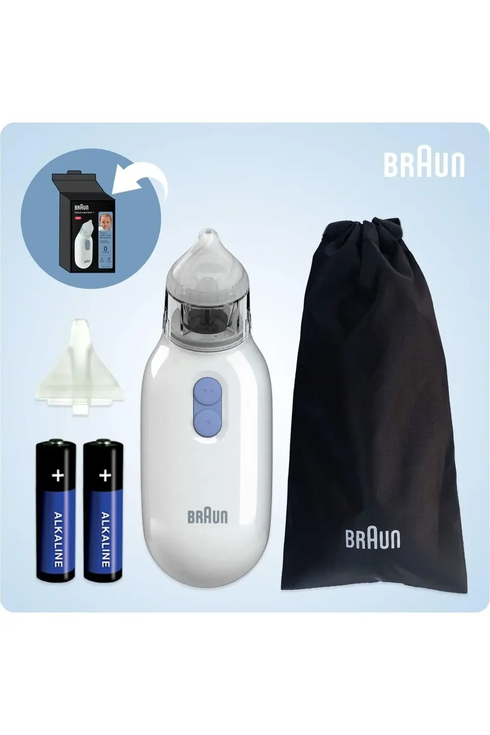 Braun BNA100 EU Nasal Burun Aspiratörü