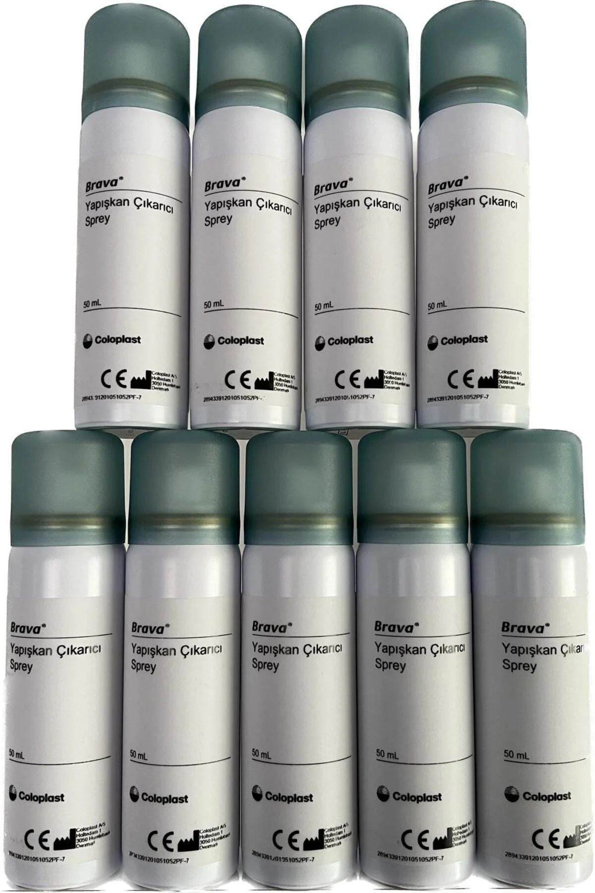 Brava Yapışkan Çıkarıcı Sprey 50 Ml X 9 Adet