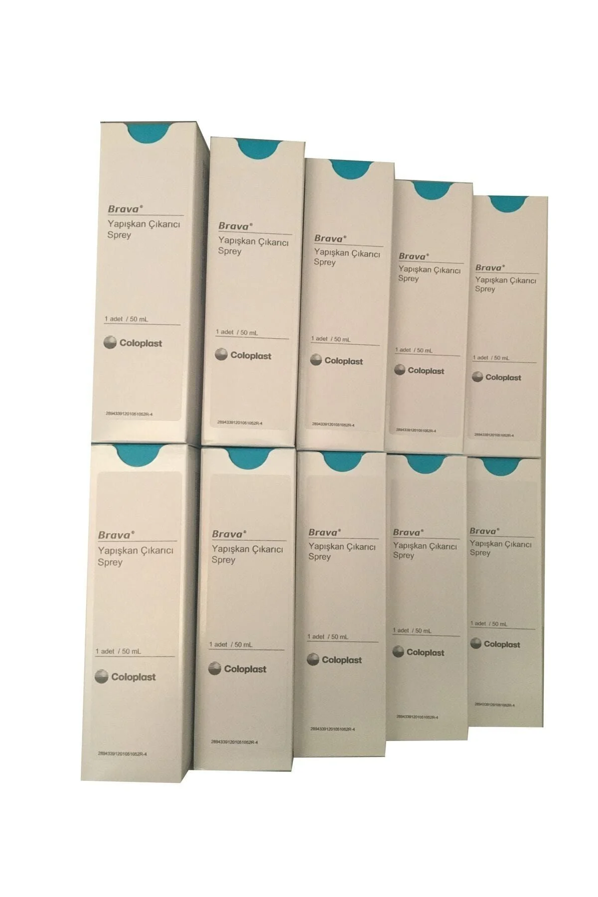Brava Yapışkan Çıkarıcı Sprey 50 Ml X 10 Adet