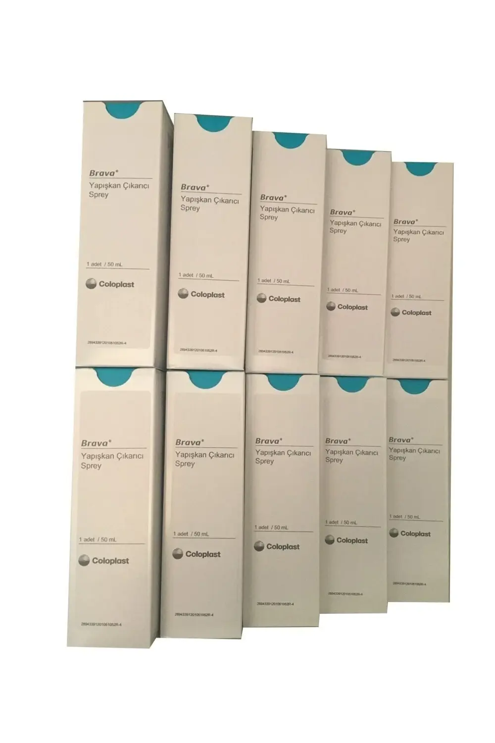 Brava Yapışkan Çıkarıcı Sprey 50 Ml X 10 Adet